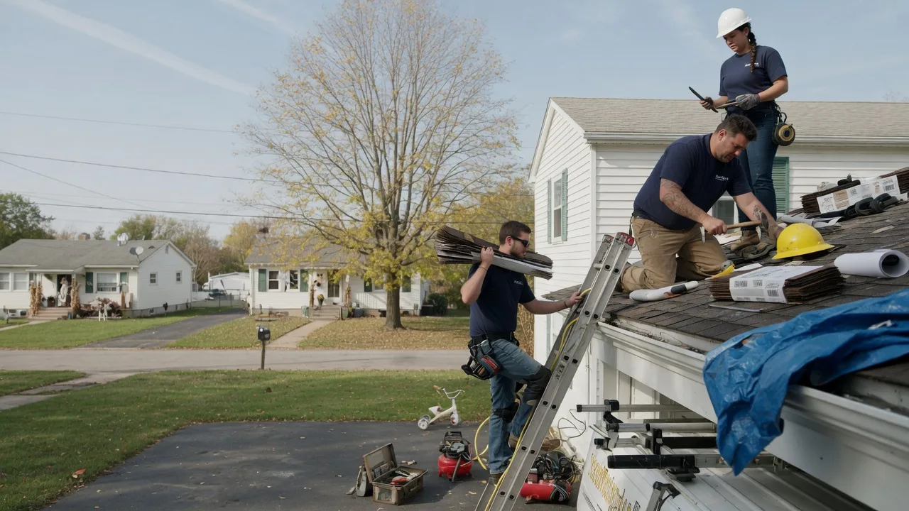 Local Roofing Contractors in Mt Zion, IL near me